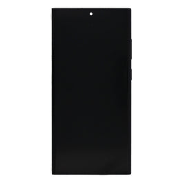 Samsung Galaxy S23 Ultra S918B Display And Digitizer With Frame Phantom Black Service Pack