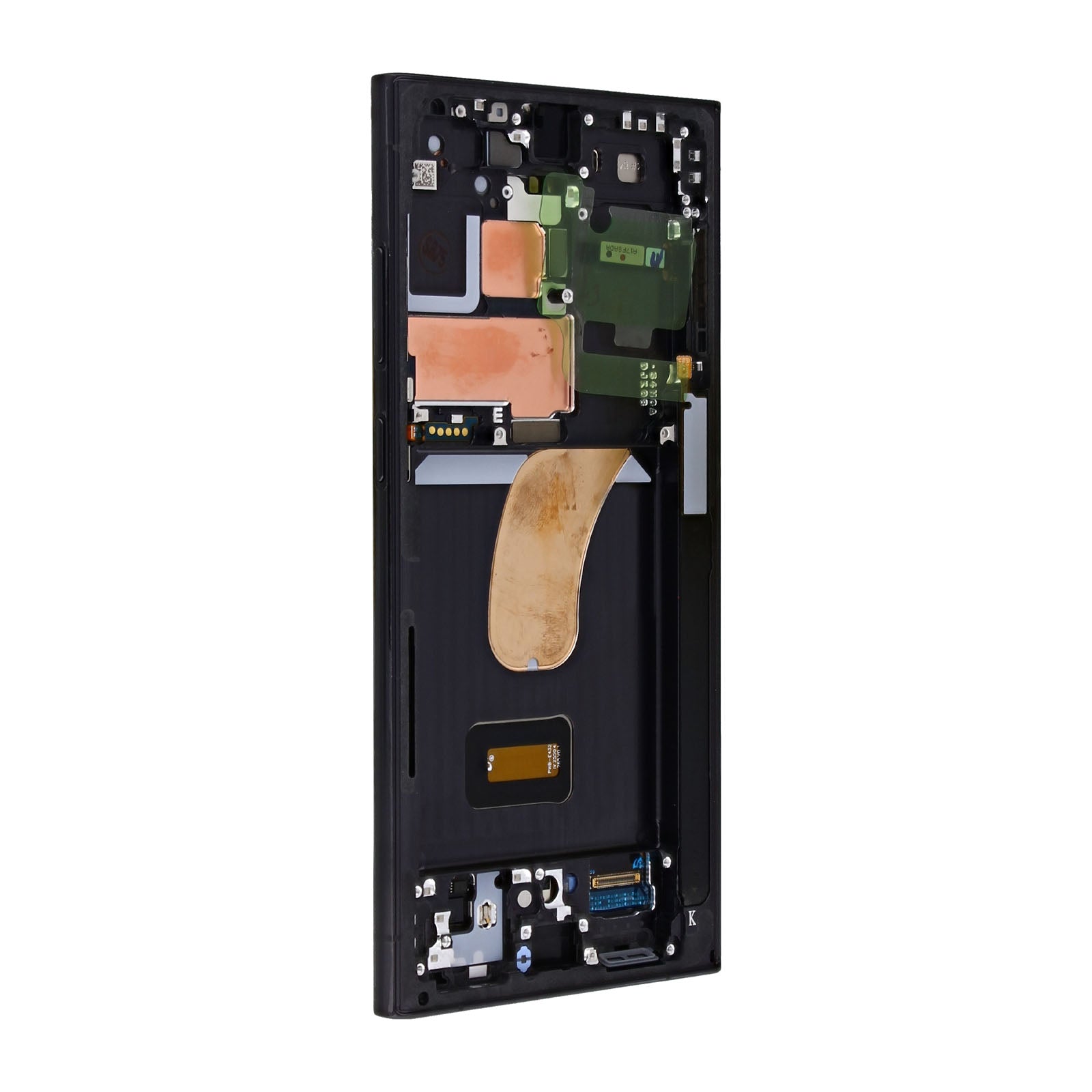 Samsung Galaxy S23 Ultra S918B Display And Digitizer With Frame Phantom Black Service Pack