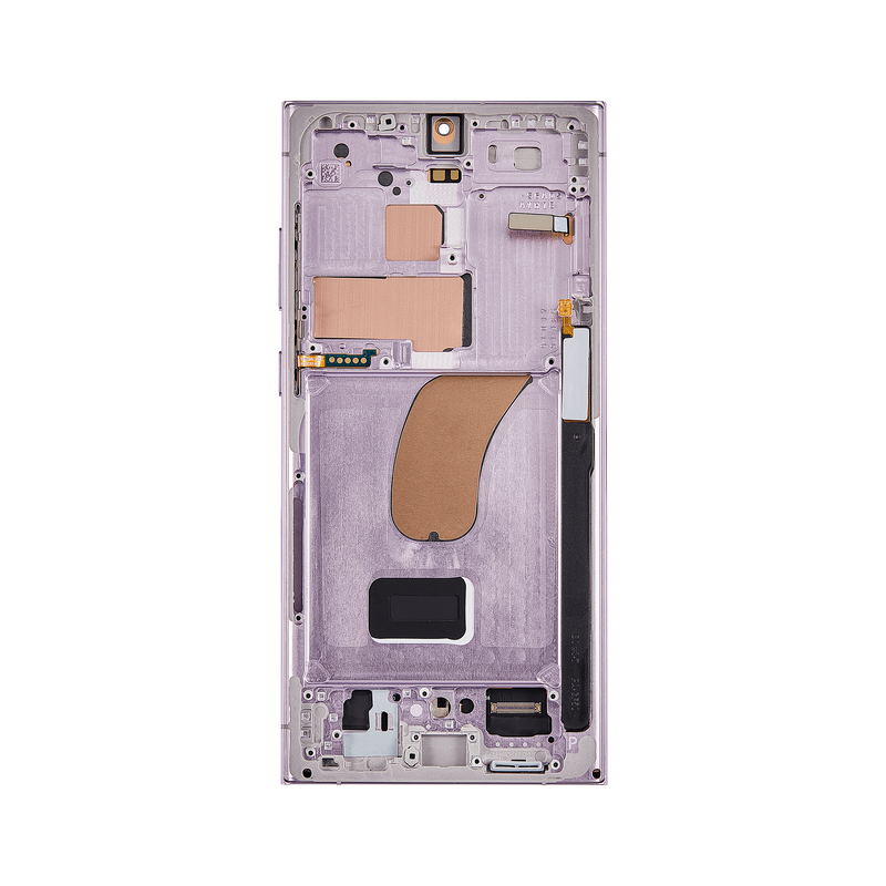 Samsung Galaxy S23 Ultra S918B Display And Digitizer With Frame Lavender Service Pack