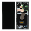 Samsung Galaxy S23 Ultra S918B Display And Digitizer With Frame Graphite, Red Service Pack