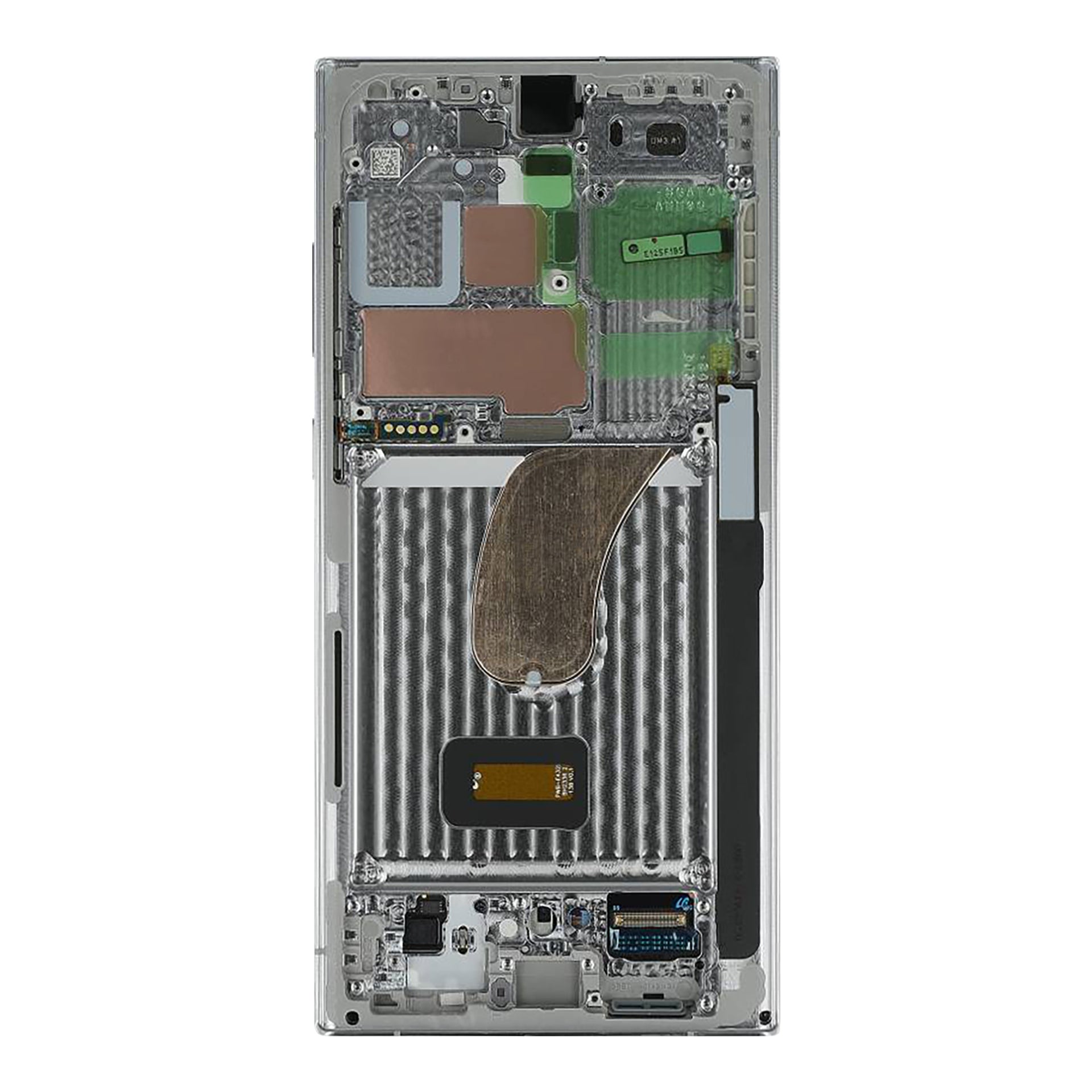 Samsung Galaxy S23 Ultra S918B Display And Digitizer With Frame Lime, Sky Blue Service Pack