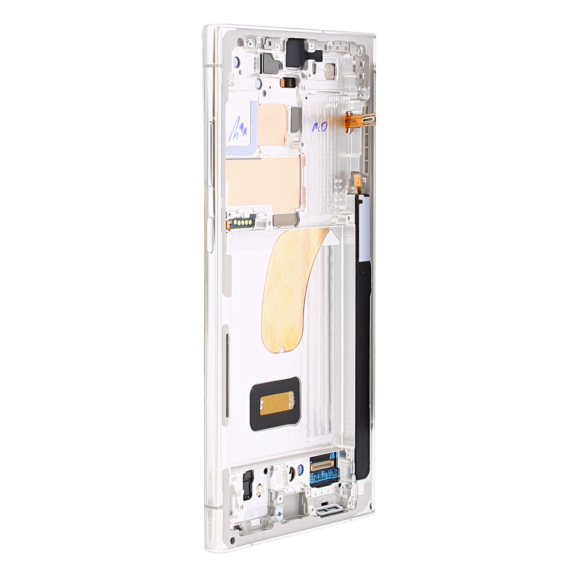 Samsung Galaxy S23 Ultra S918B Display And Digitizer With Frame Lime, Sky Blue Service Pack