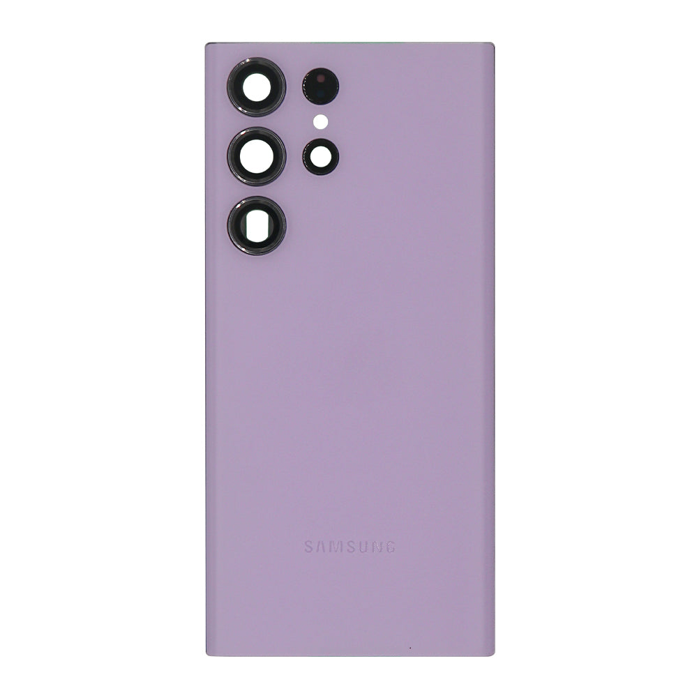 Samsung Galaxy S23 Ultra S918B Back Cover With Lens Lavender Original