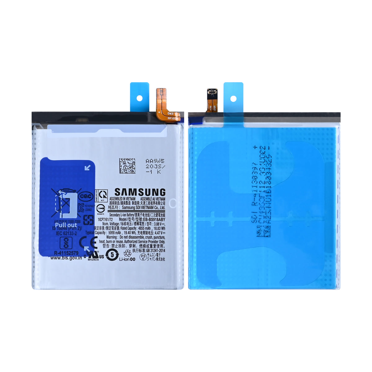 Samsung Galaxy S23 Ultra S918B Battery EB-BS918ABY Original