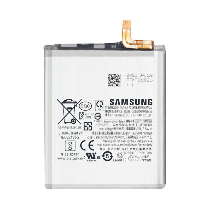 Samsung Galaxy S23 Ultra S918B Battery EB-BS918ABY OEM