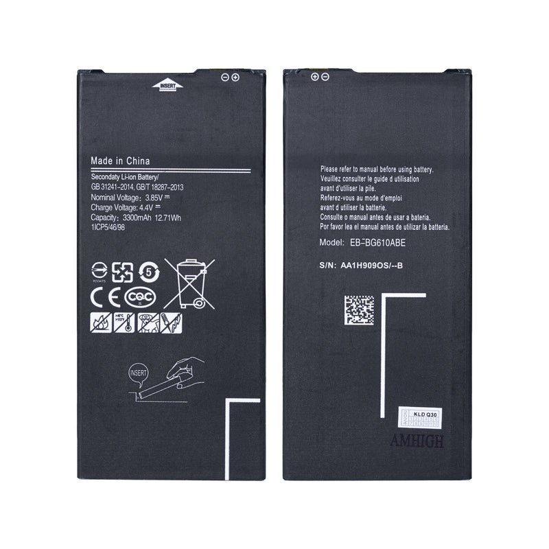 Samsung Galaxy J7 Prime G610F, J4 Plus J415F, J6 Plus J610F, J7 Prime 2 G611F Battery EB-BG610ABE (OEM)