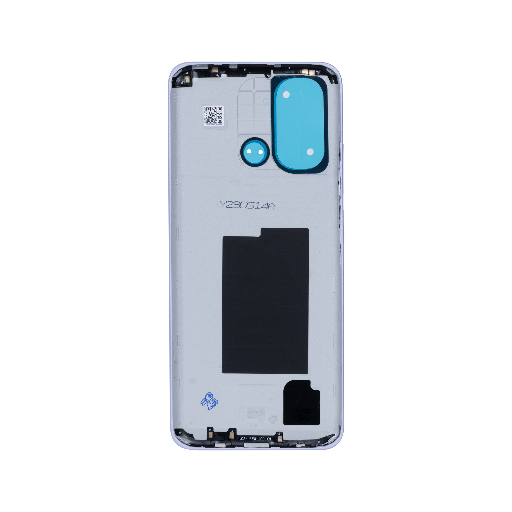 Xiaomi Redmi 12C Back Cover Without Lens Lavender Purple OEM