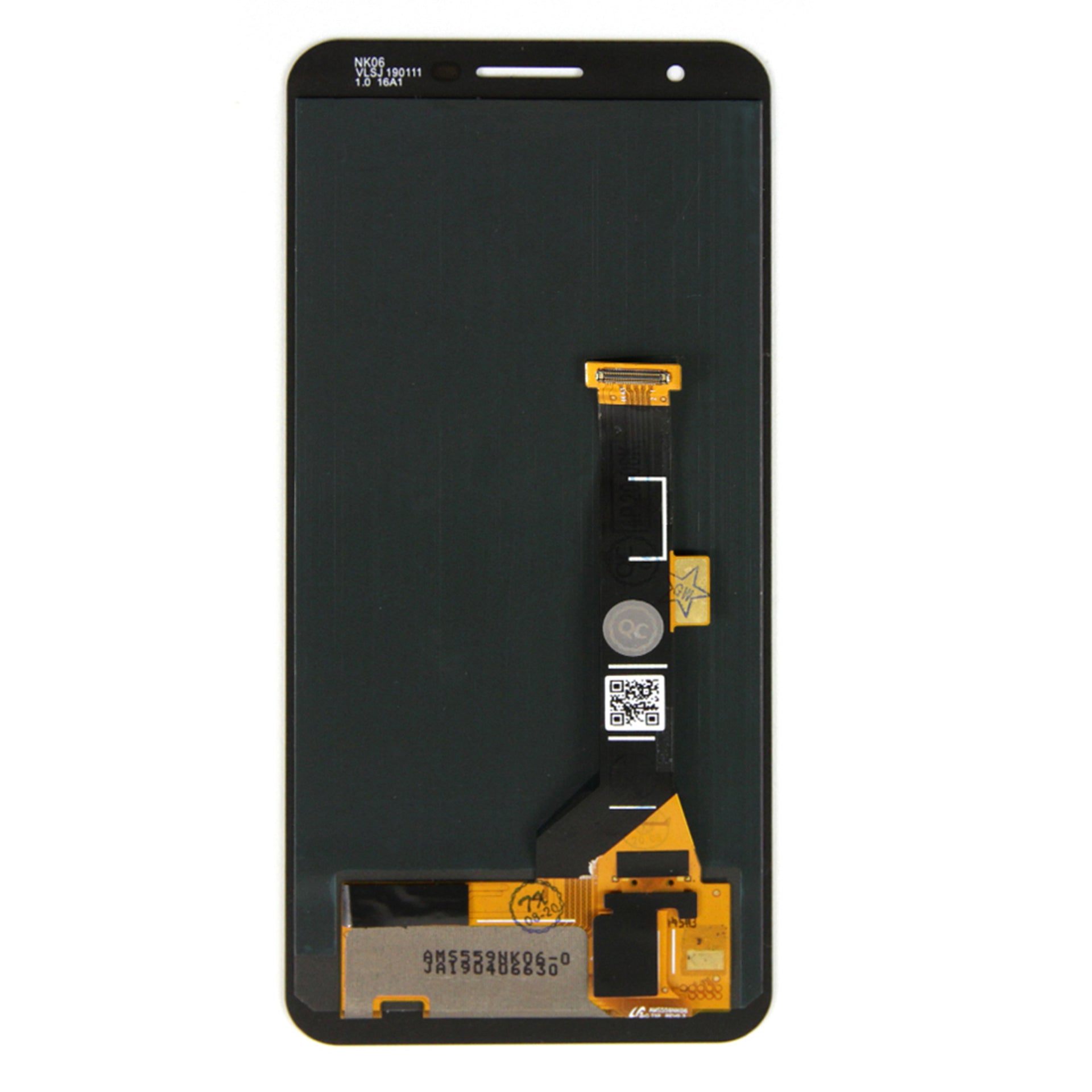 Google Pixel 3A Display And Digitizer Without Frame Black Soft-OLED