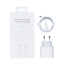 For Apple Charger USB-C 20W with Cable Lightning 1m Retail Box