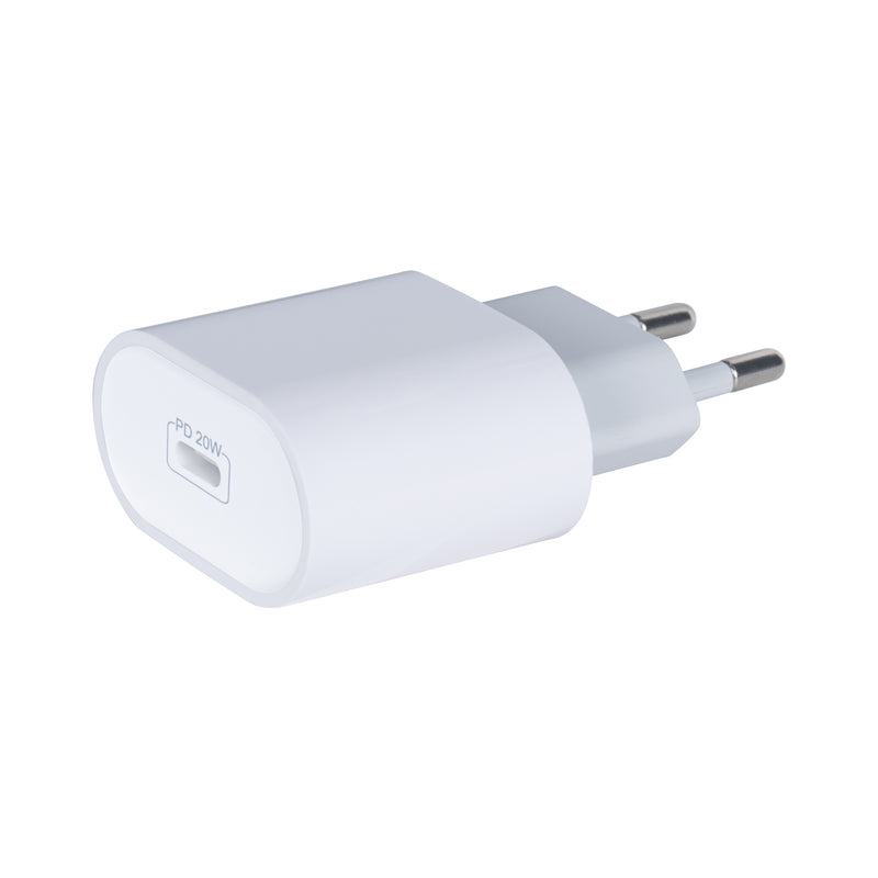 For Apple Charger USB-C 20W with Cable Lightning 1m Retail Box