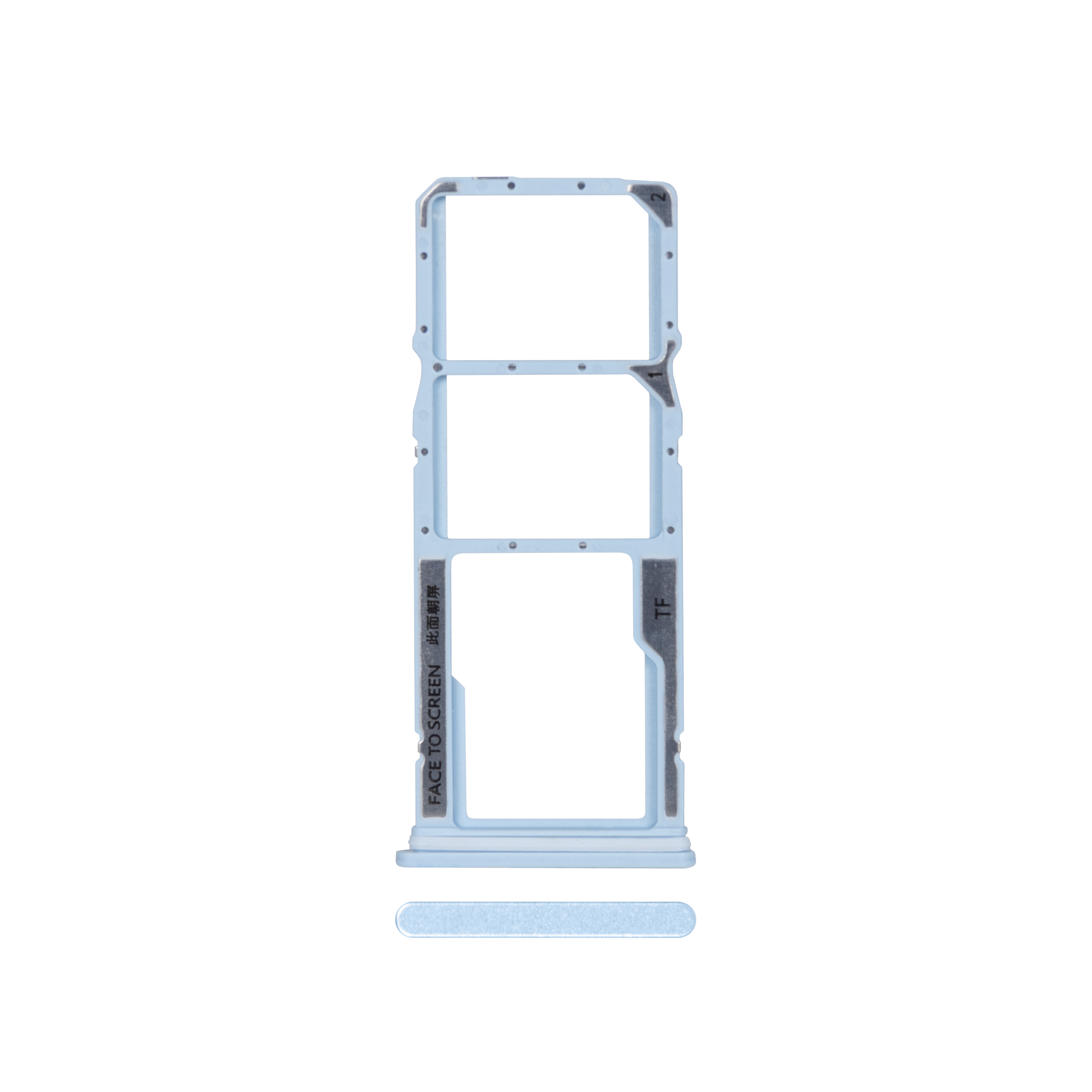 Xiaomi Redmi A2 Sim Card Holder Aqua Blue OEM