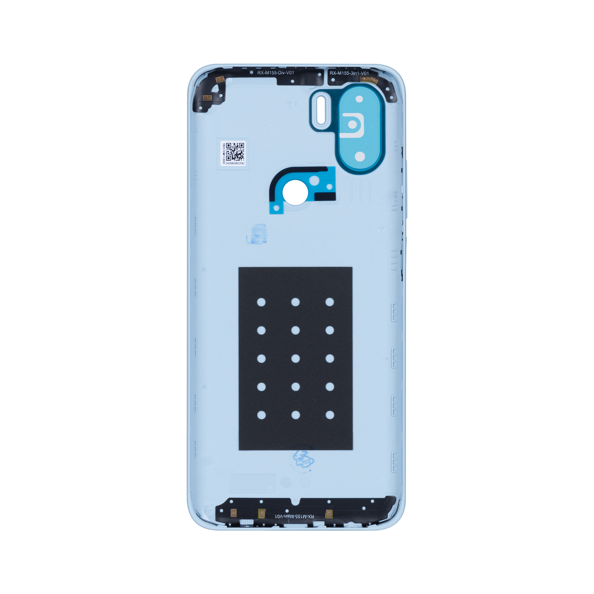 Xiaomi Redmi A2 Back Cover Without Lens Aqua Blue OEM