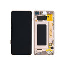 Samsung Galaxy S10 Plus G975F Display And Digitizer With Frame Ceramic White Service Pack