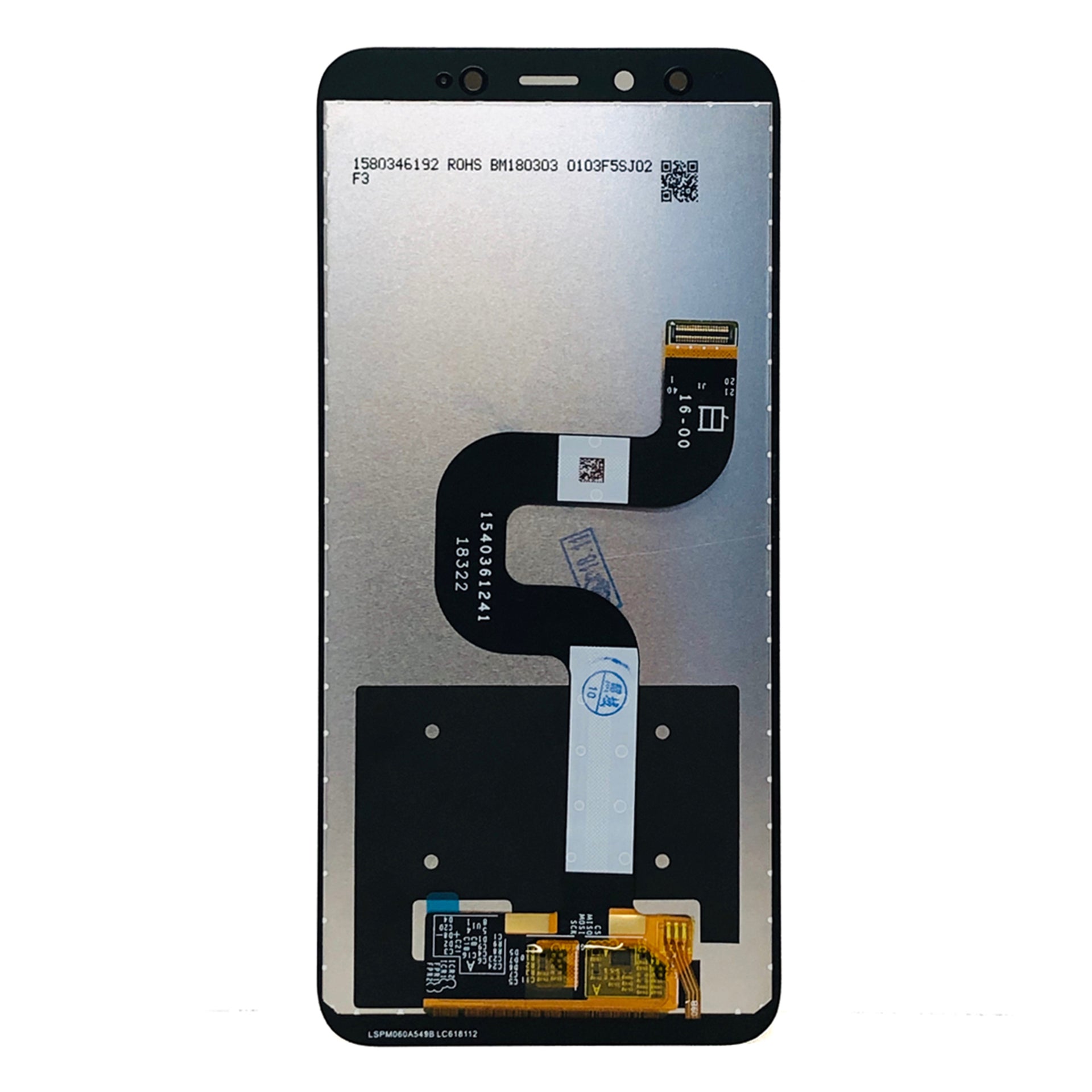 Xiaomi Mi A2 Display And Digitizer Without Frame Black OEM