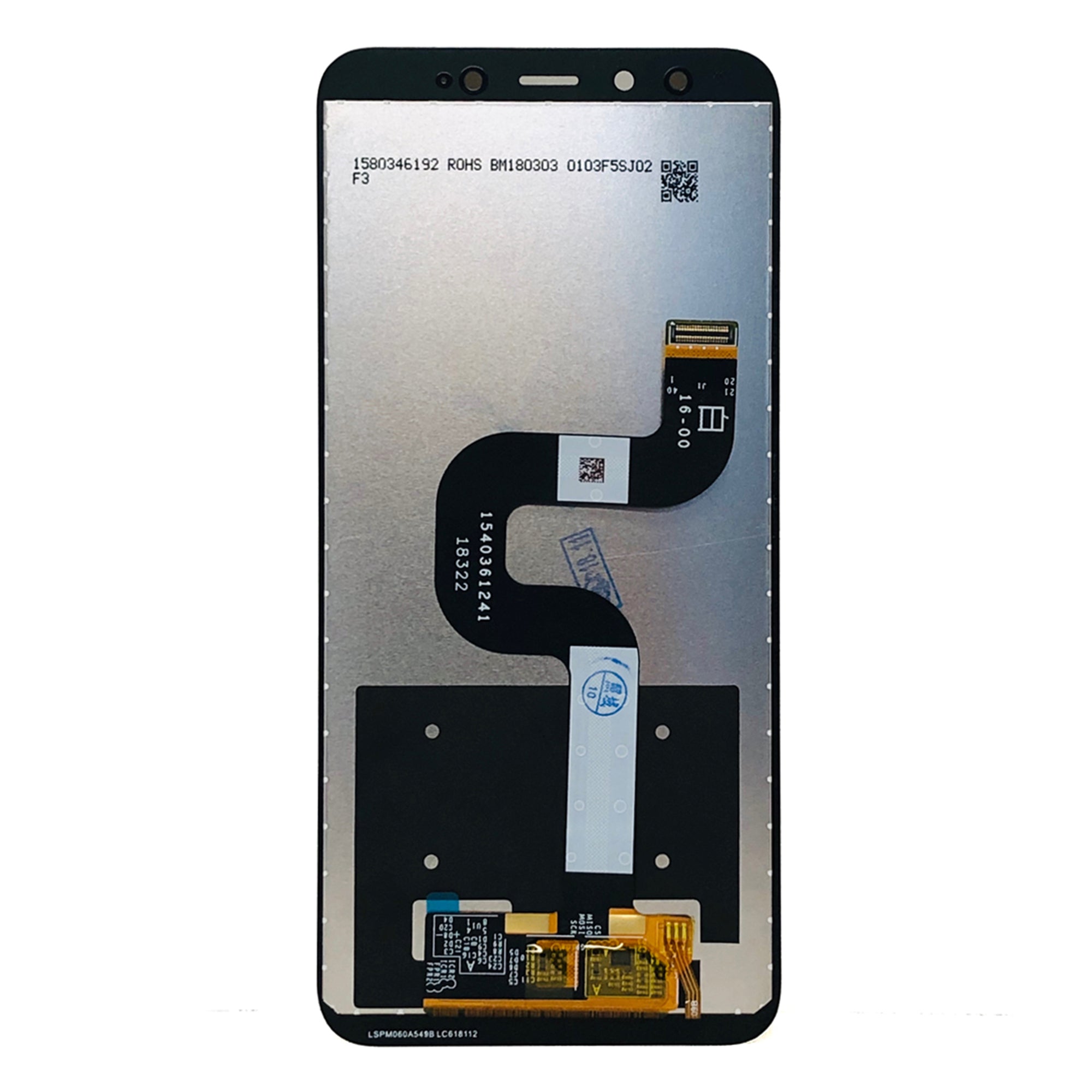 Xiaomi Mi A2 Display And Digitizer Without Frame Black OEM