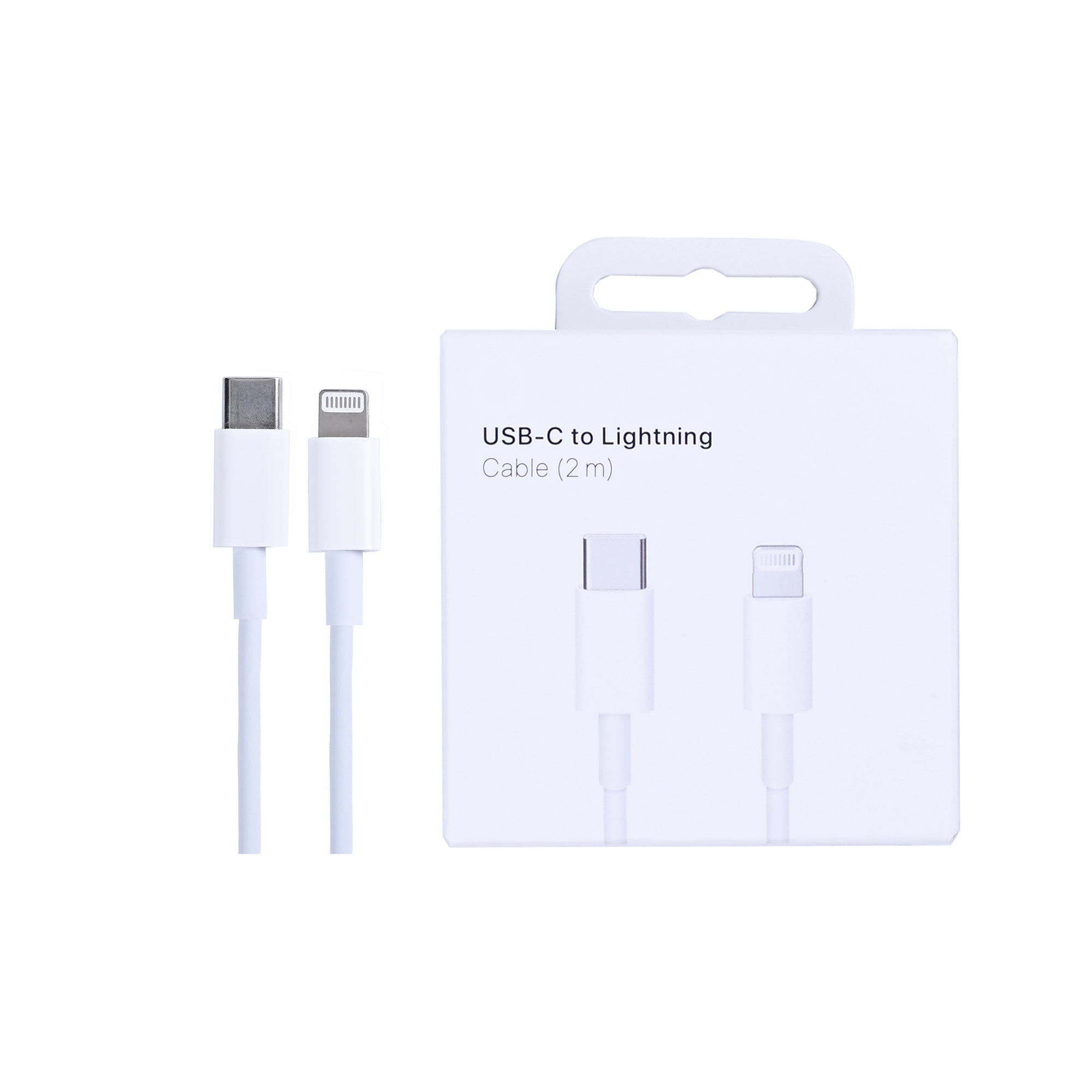 For Apple Cable USB-C To Lightning 200cm White Retail Box