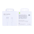 For Apple Cable USB-C To Lightning 200cm White Retail Box