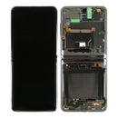 Samsung Galaxy Z Flip 5G F707B Display And Digitizer With Frame Mystic Grey Service Pack