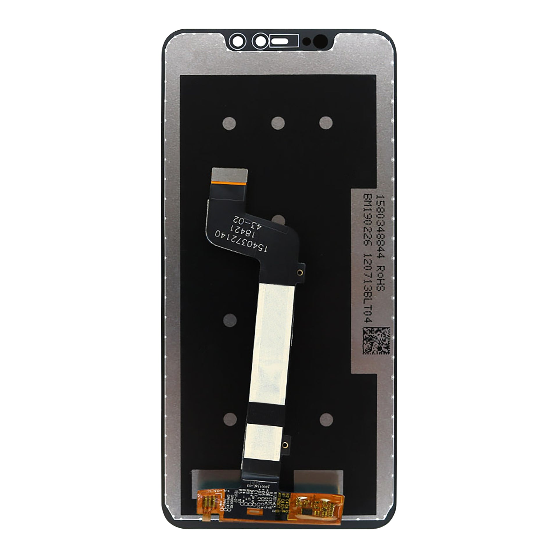 Xiaomi Redmi Note 6 Pro Display And Digitizer Without Frame Black OEM