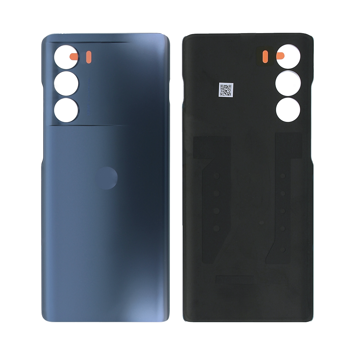 Motorola Moto G200 5G Back Cover Without Lens Stellar Blue OEM