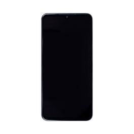 LG G8X ThinQ Display And Digitizer With Frame Black OEM