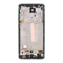 Samsung Galaxy A52s 5G A528B Display And Digitizer With Frame Awesome Mint Service Pack