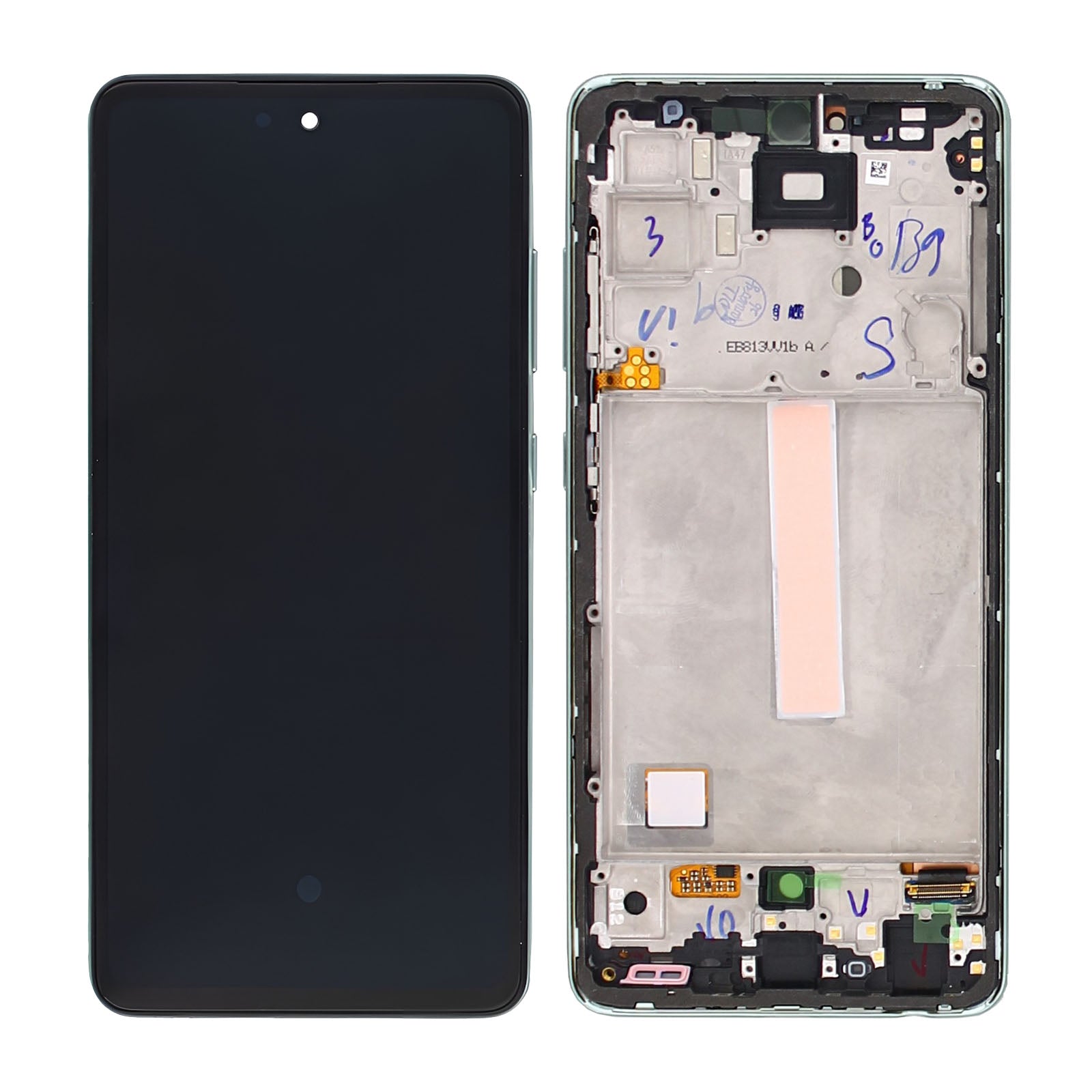 Samsung Galaxy A52s 5G A528B Display And Digitizer With Frame Awesome Mint Service Pack