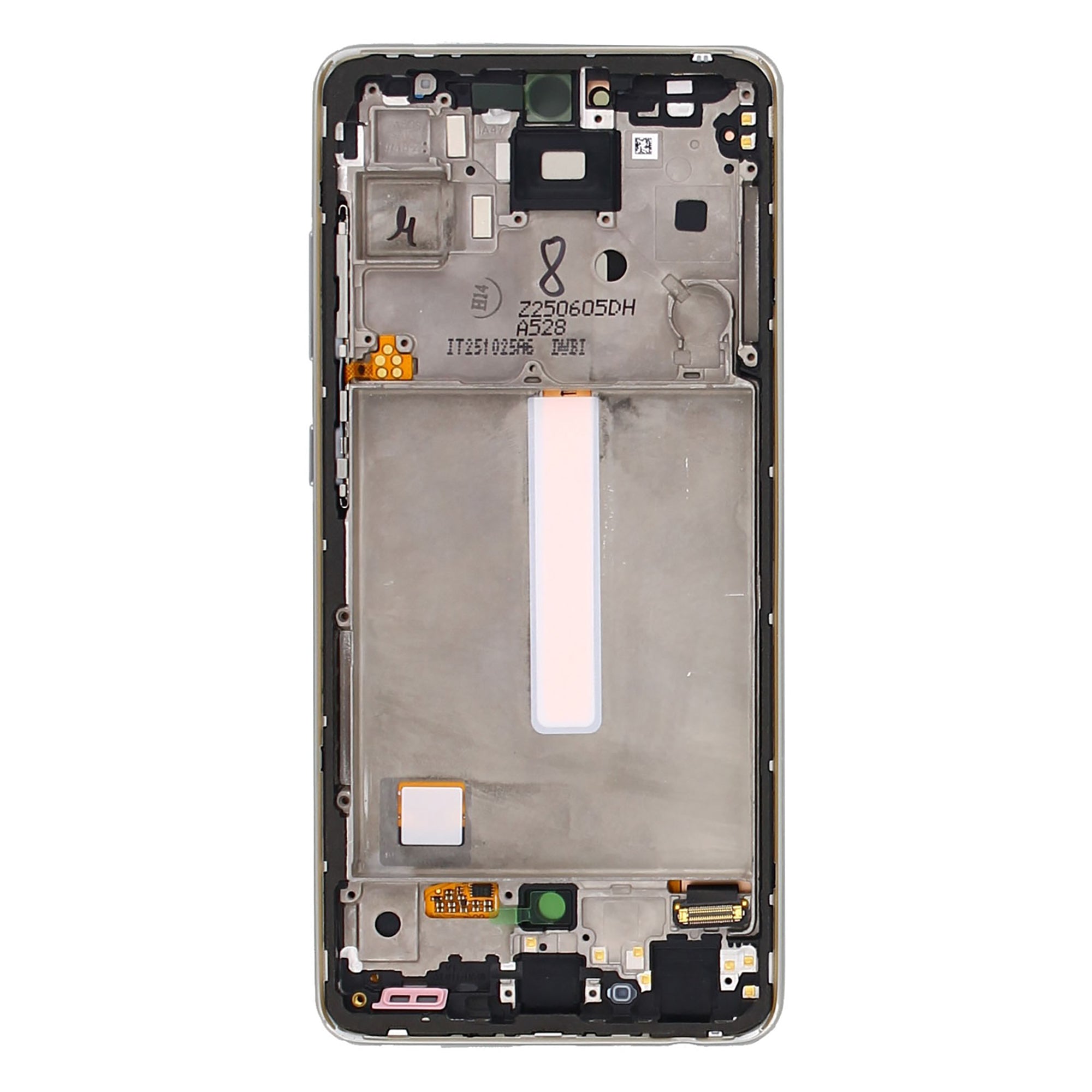 Samsung Galaxy A52s 5G A528B Display And Digitizer With Frame Awesome White Service Pack