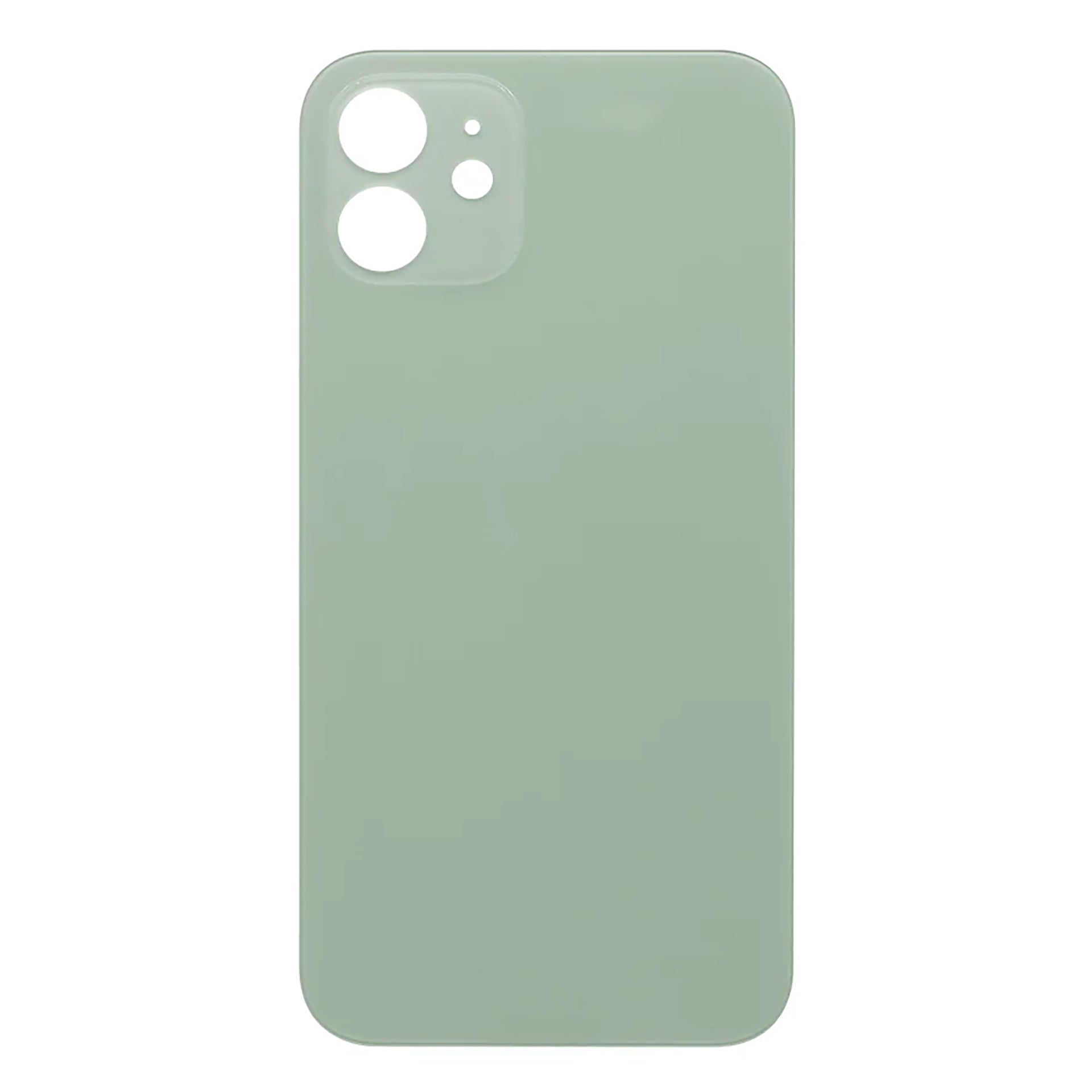 For Apple iPhone 12 Back Glass, Enlarged Camera Frame Green Compatible