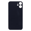 For Apple iPhone 12 Mini Back Glass, Enlarged Camera Frame Black Compatible
