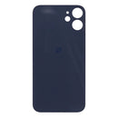 For Apple iPhone 12 Mini Back Glass, Enlarged Camera Frame White Compatible