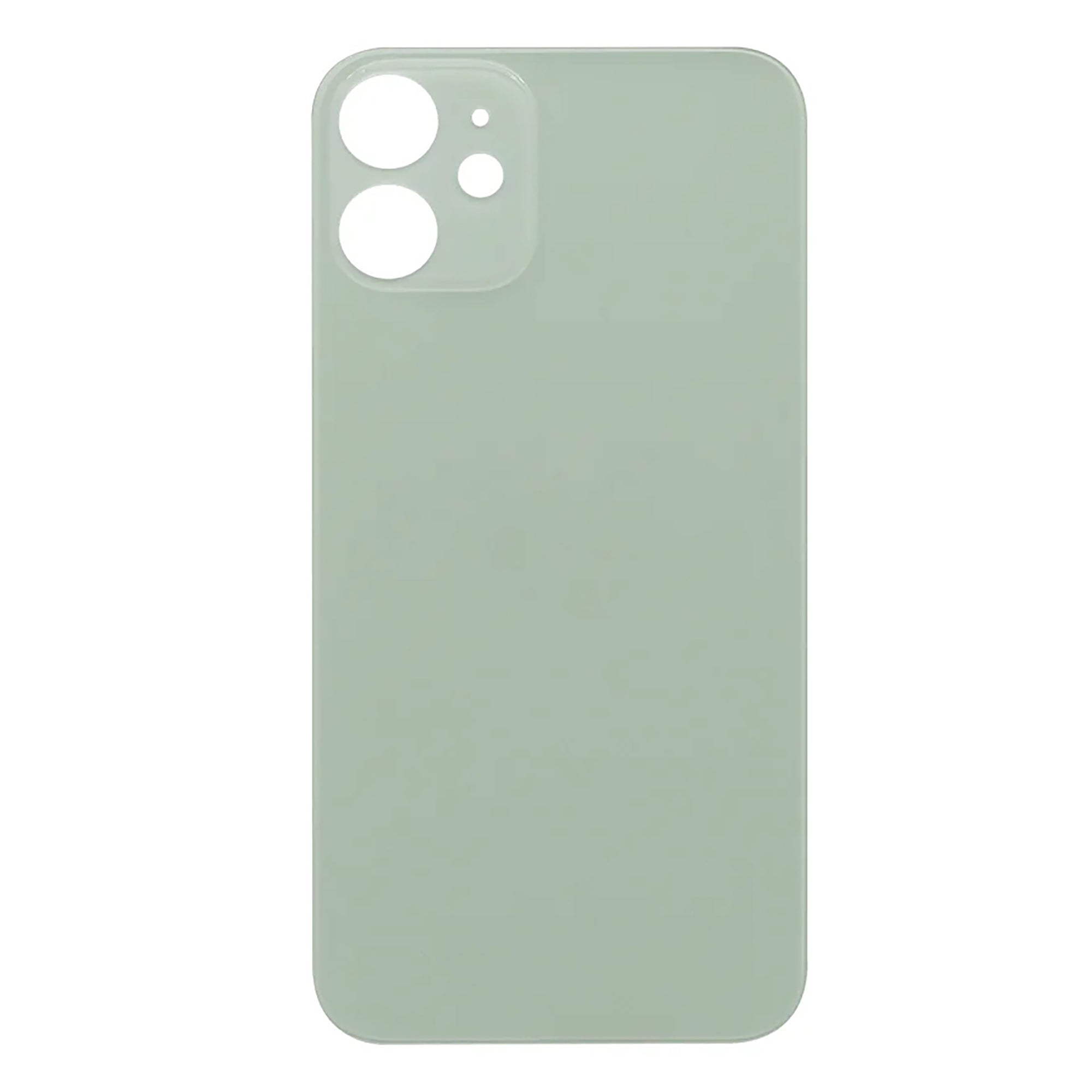 For Apple iPhone 12 Mini Back Glass, Enlarged Camera Frame Green Compatible