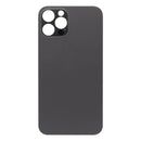 For Apple iPhone 12 Pro Back Glass, Enlarged Camera Frame Graphite Compatible