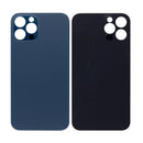 For Apple iPhone 12 Pro Back Glass, Enlarged Camera Frame Pacific Blue Compatible