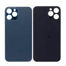 For Apple iPhone 12 Pro Max Back Glass, Enlarged Camera Frame Pacific Blue Compatible
