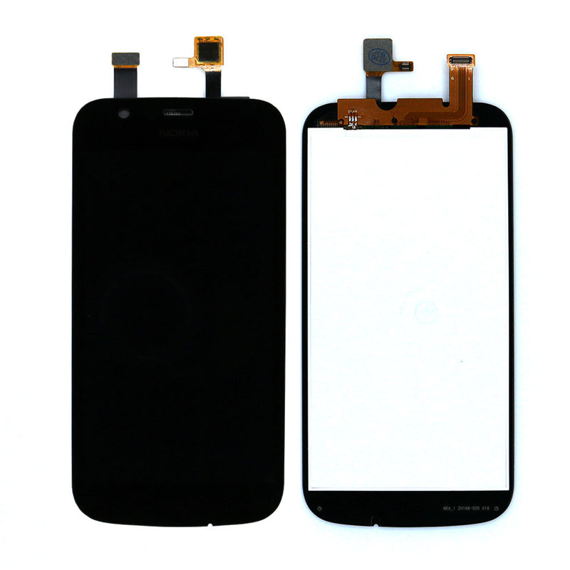 Nokia 1 Display And Digitizer Without Frame Black OEM