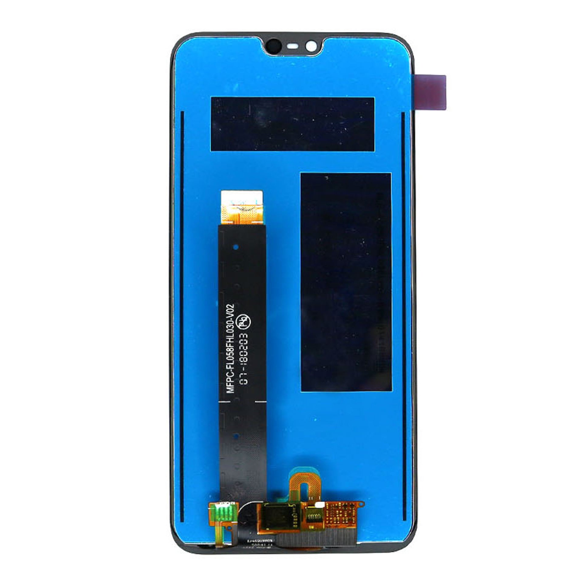 Nokia 6.1 Plus (X6) Display And Digitizer Without Frame Black OEM
