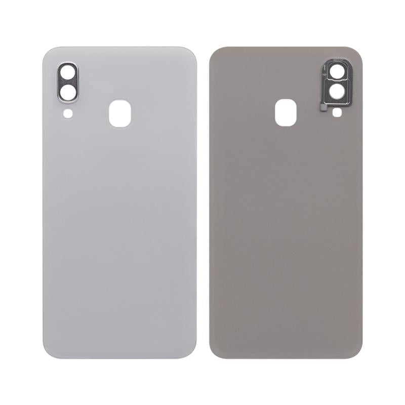 Samsung Galaxy A40 A405F Back Cover With Lens White OEM
