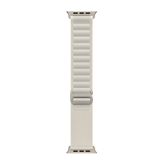 Nylon Band Alpine Loop For Apple Watch 42mm, 44mm, 45mm, 49mm  Starlight Retail Box