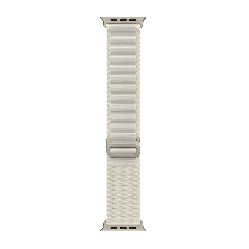 For Apple Watch 42mm, 44mm, 45mm, 49mm Nylon Band Alpine Loop Starlight Retail Box