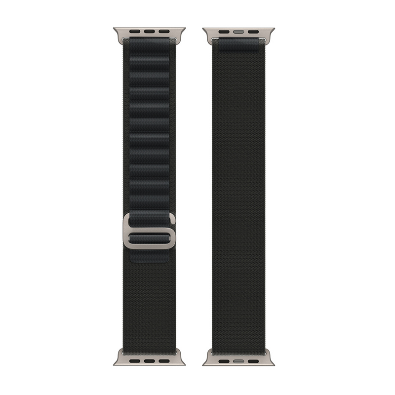 For Apple Watch 38mm, 40mm, 41mm Nylon Band Alpine Loop Black Retail Box