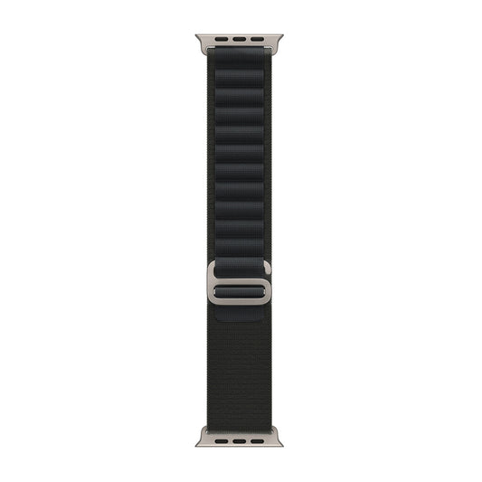Nylon Band Alpine Loop For Apple Watch 42mm, 44mm, 45mm, 49mm Black Retail Box