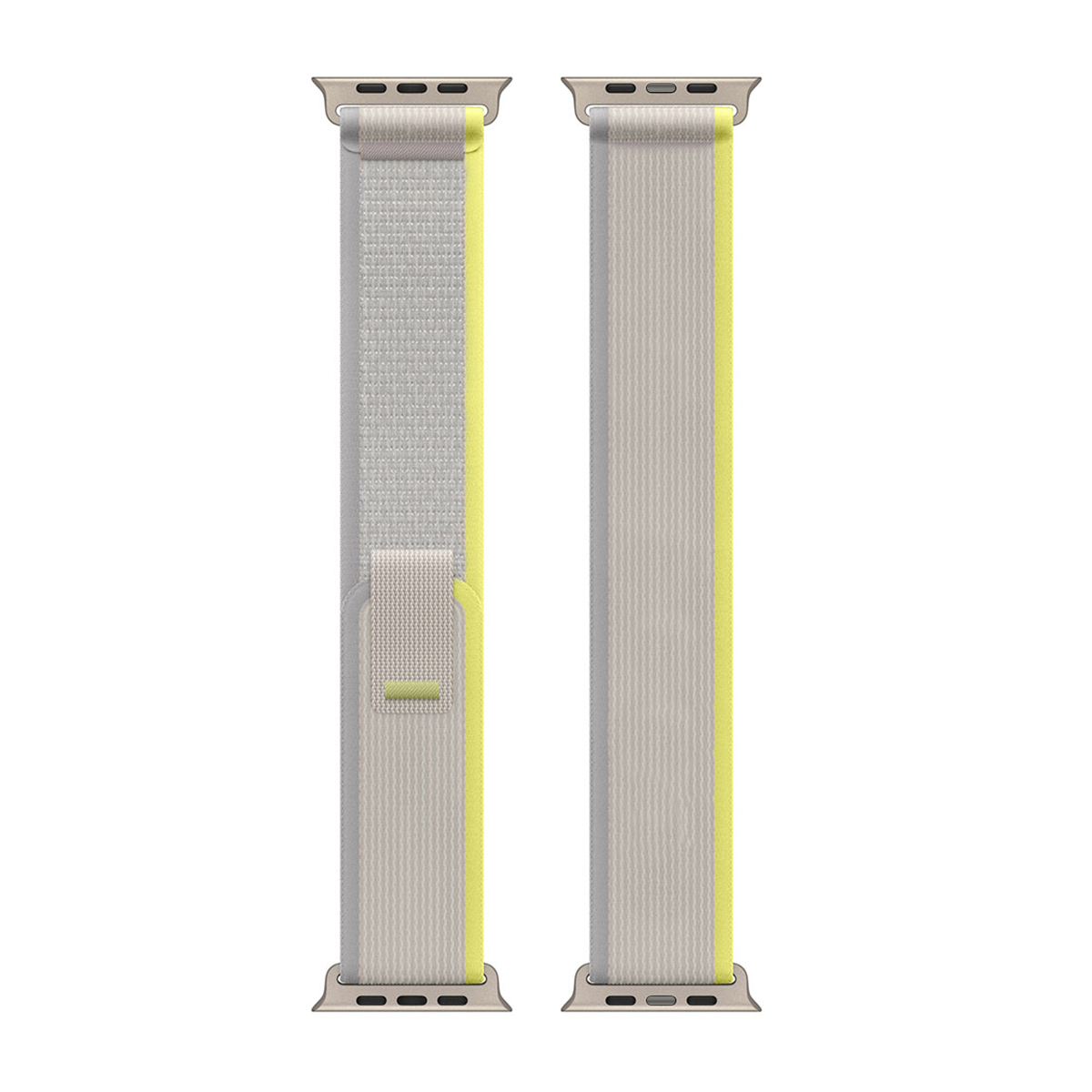Nylon Band Trail Loop For Apple Watch 38mm, 40mm, 41mm Yellow, Beige Retail Box