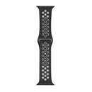 Silicone Double Color Sport Band For Apple Watch 38mm, 40mm, 41mm Black, Gray Retail Box