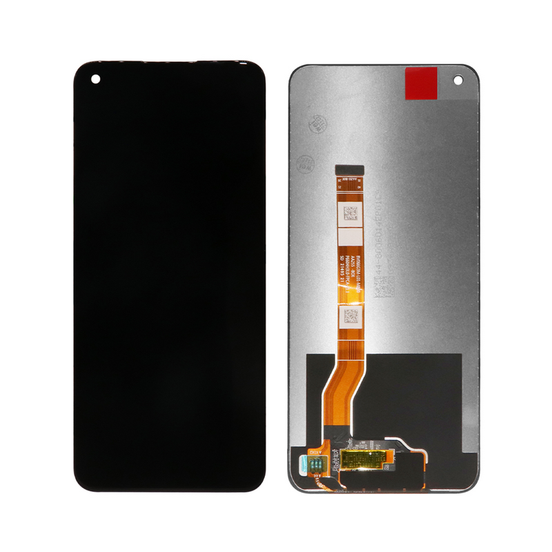 Oppo A76, A36 Display And Digitizer Without Frame Black OEM
