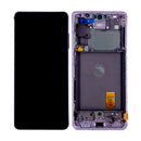 Samsung Galaxy S20 FE G780F, 5G G781B Display And Digitizer With Frame Cloud Lavender Service Pack