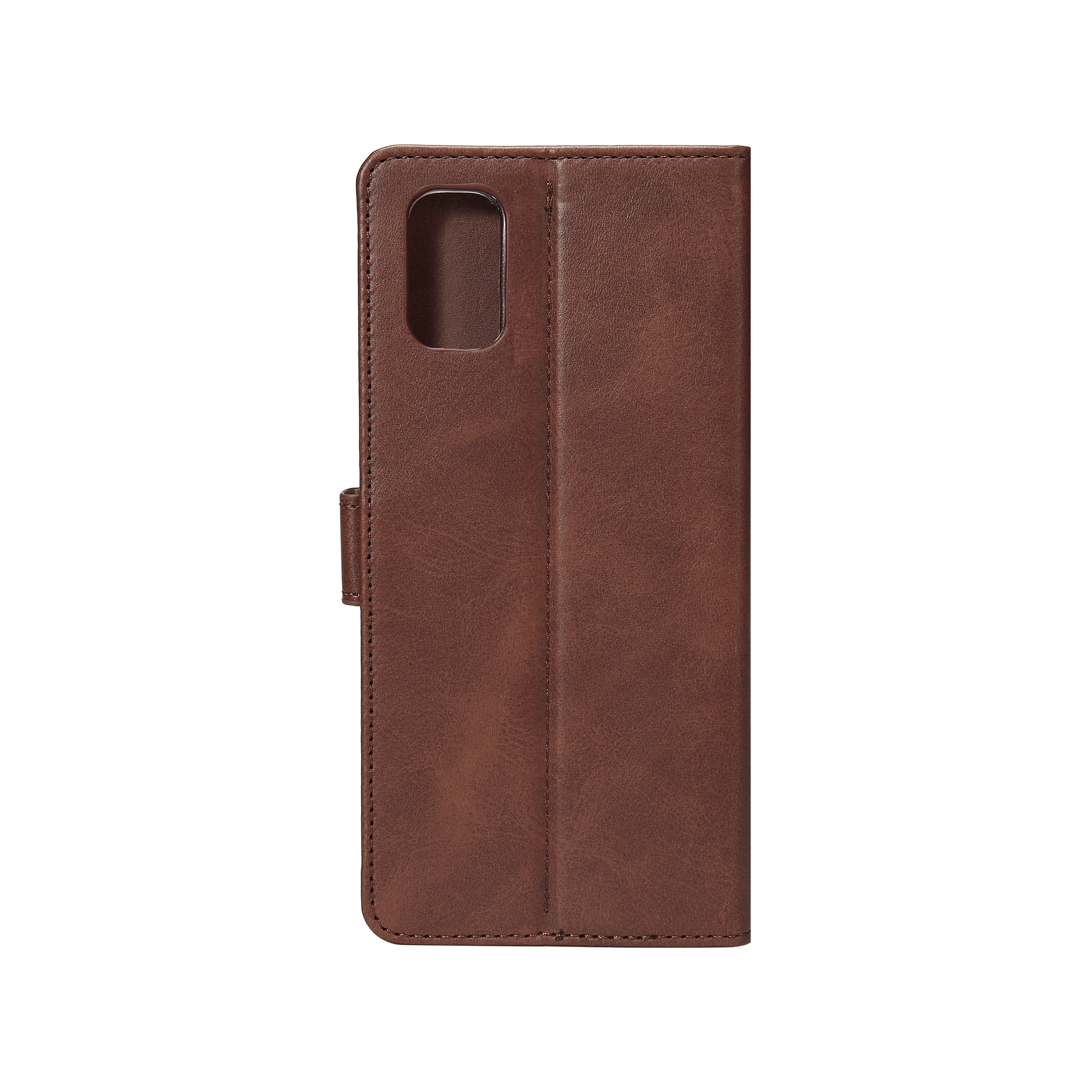 Rixus Bookcase For Samsung Galaxy S24 Plus, S25 Plus Brown