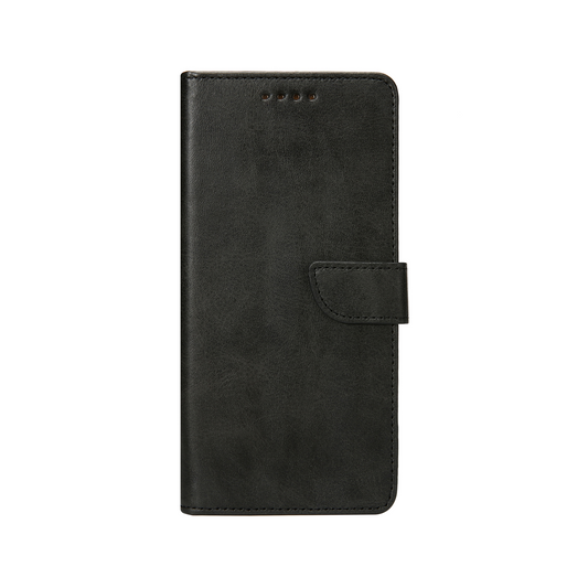 Rixus Bookcase For Samsung Galaxy A51 4G, A51 5G Black