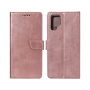 Rixus Bookcase For Samsung Galaxy S24 Ultra 5G Pink