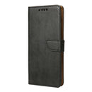 Rixus Bookcase For Samsung Galaxy S24 Ultra 5G Black
